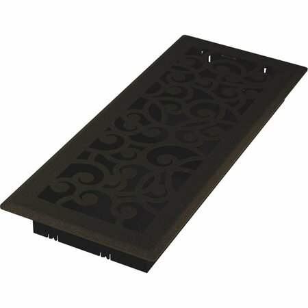 IMPERIAL Wonderland Design Floor Register, 4 in L, 10 in W, Polystyrene/Steel RG3355